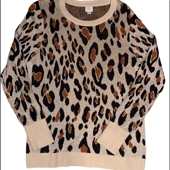 “A New Day” Leopard 🐆 Sweater! - Picture 1 of 10